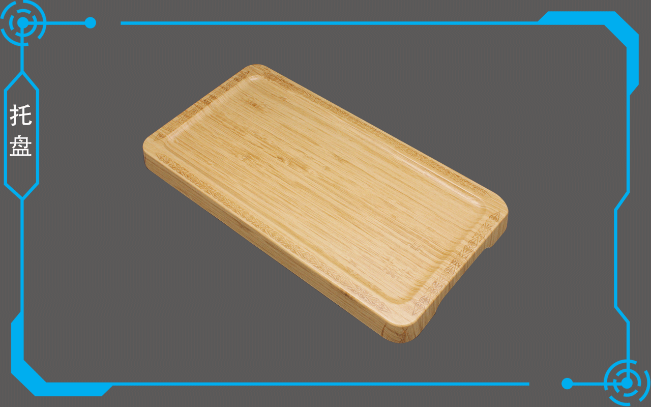 日本餐具仿木托盘