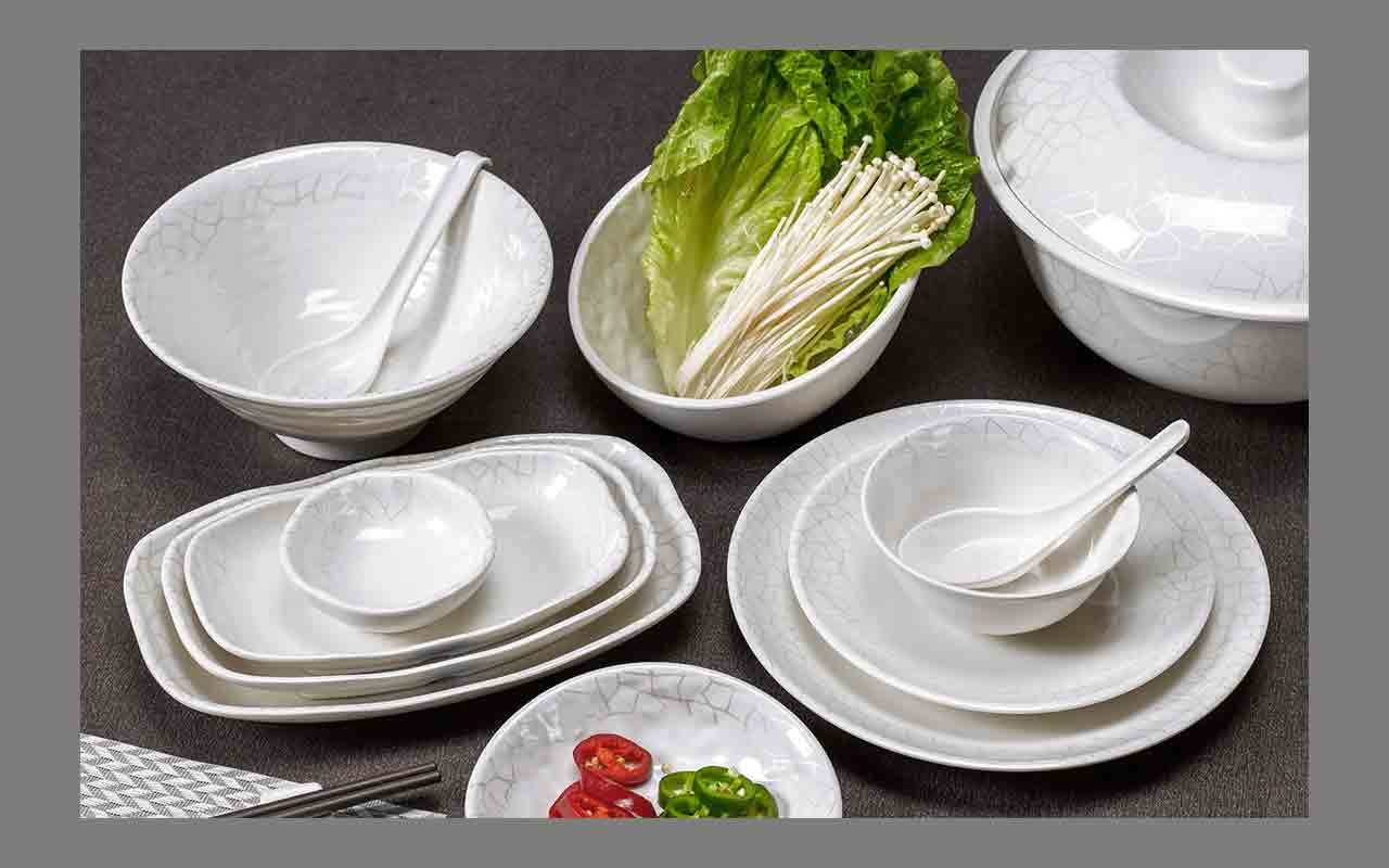 珍珠网玉瓷餐具