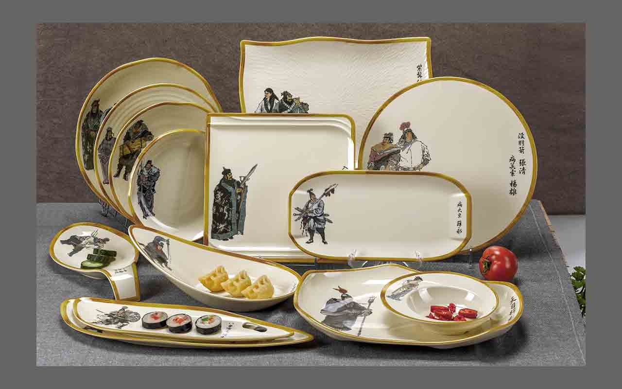 文化餐具-水浒系列