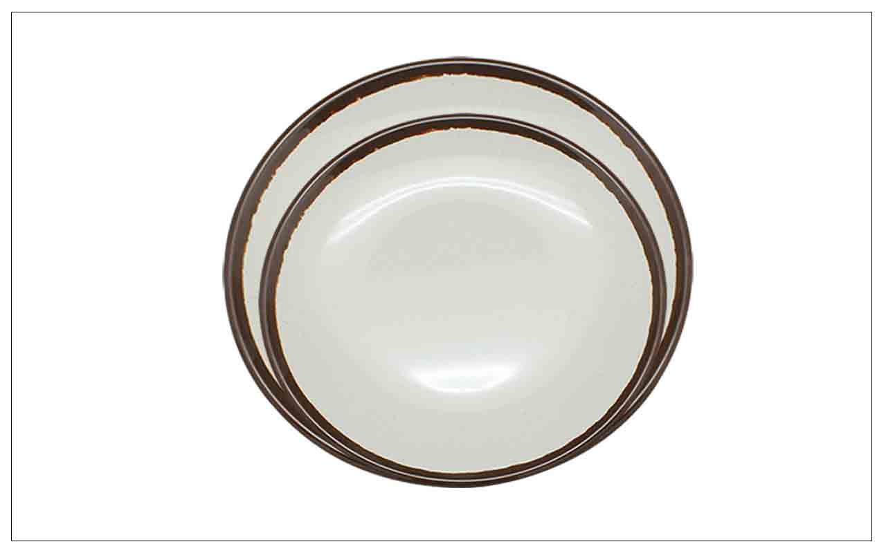 中式8寸圆型深盘