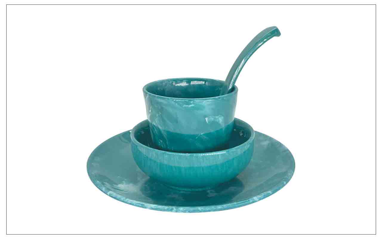 乐动注册餐具酒店饭店火锅店摆台商用碗杯盘碟勺组合四件套