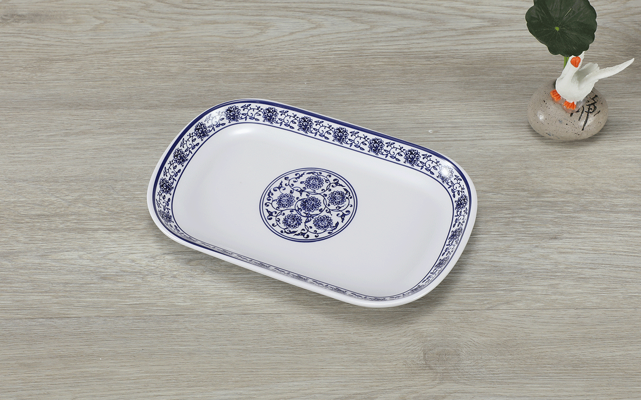 粉面店专用肠粉盘饺子盘