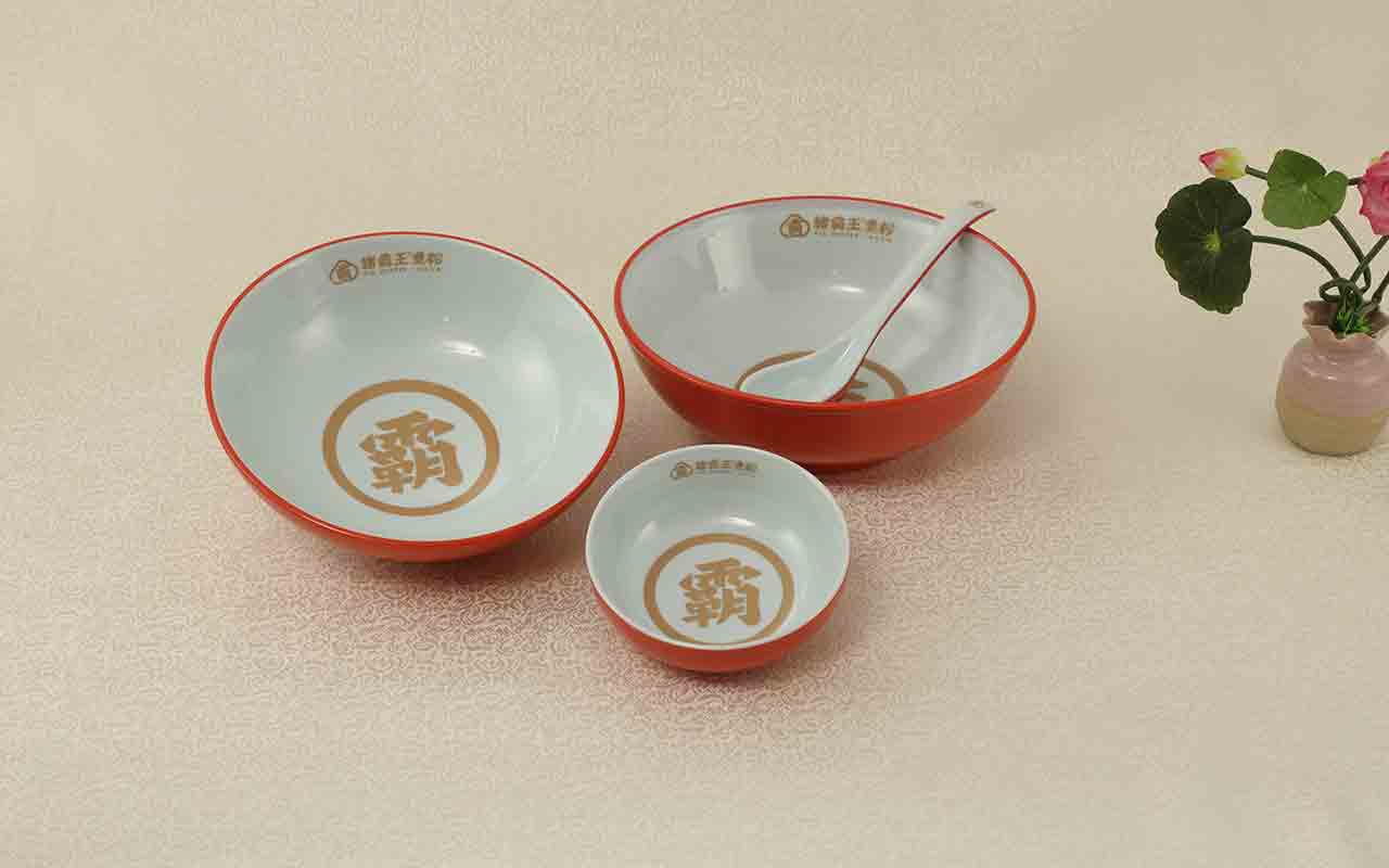 猪霸王进煮粉面碗定制