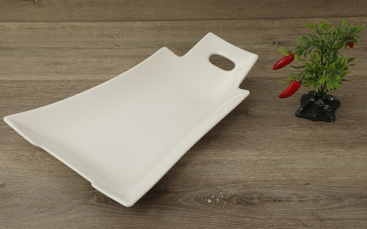 创意乐动注册白色盘子