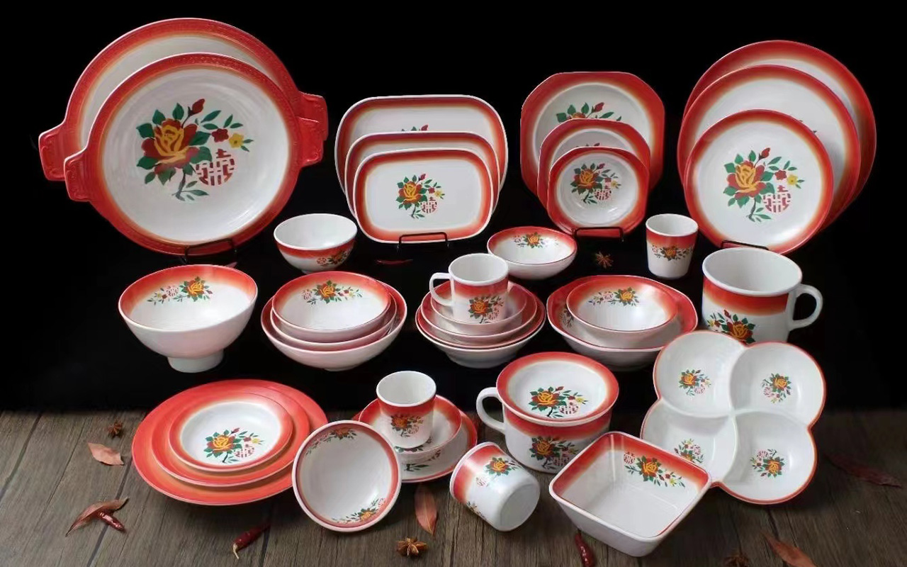 红双喜特色餐具