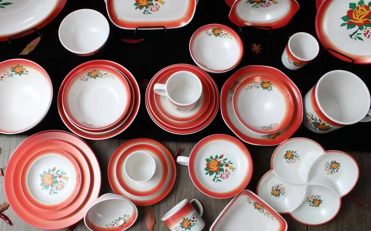 红双喜复古餐具