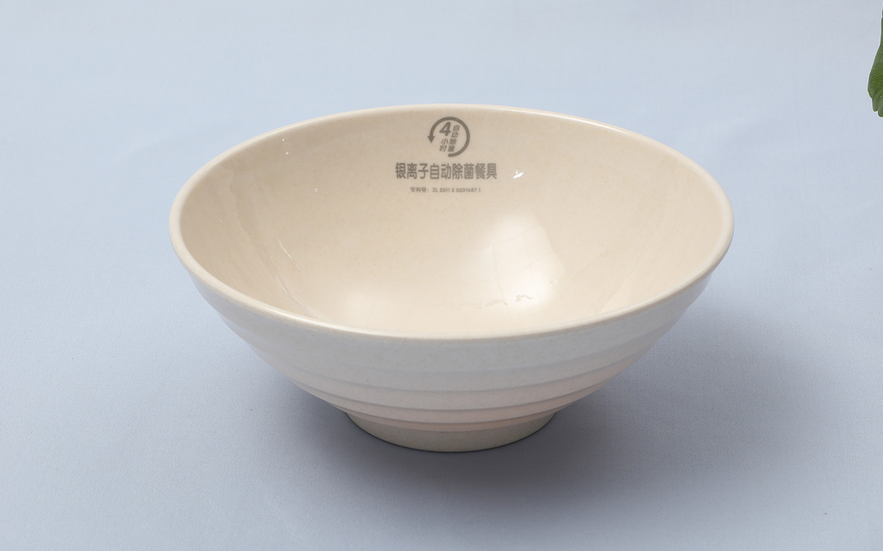餐具银离子原理图-餐具定制-圆碗