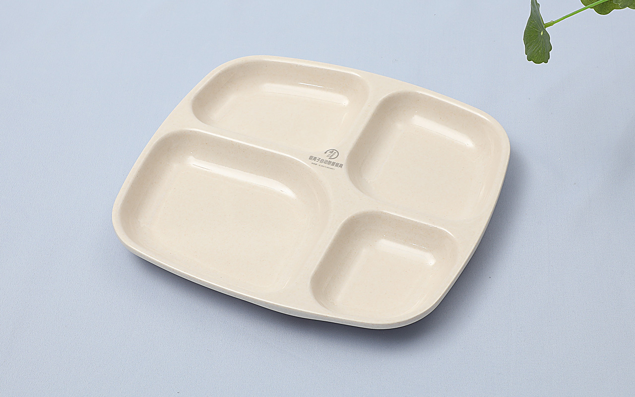 高档银离子餐具-四格盘