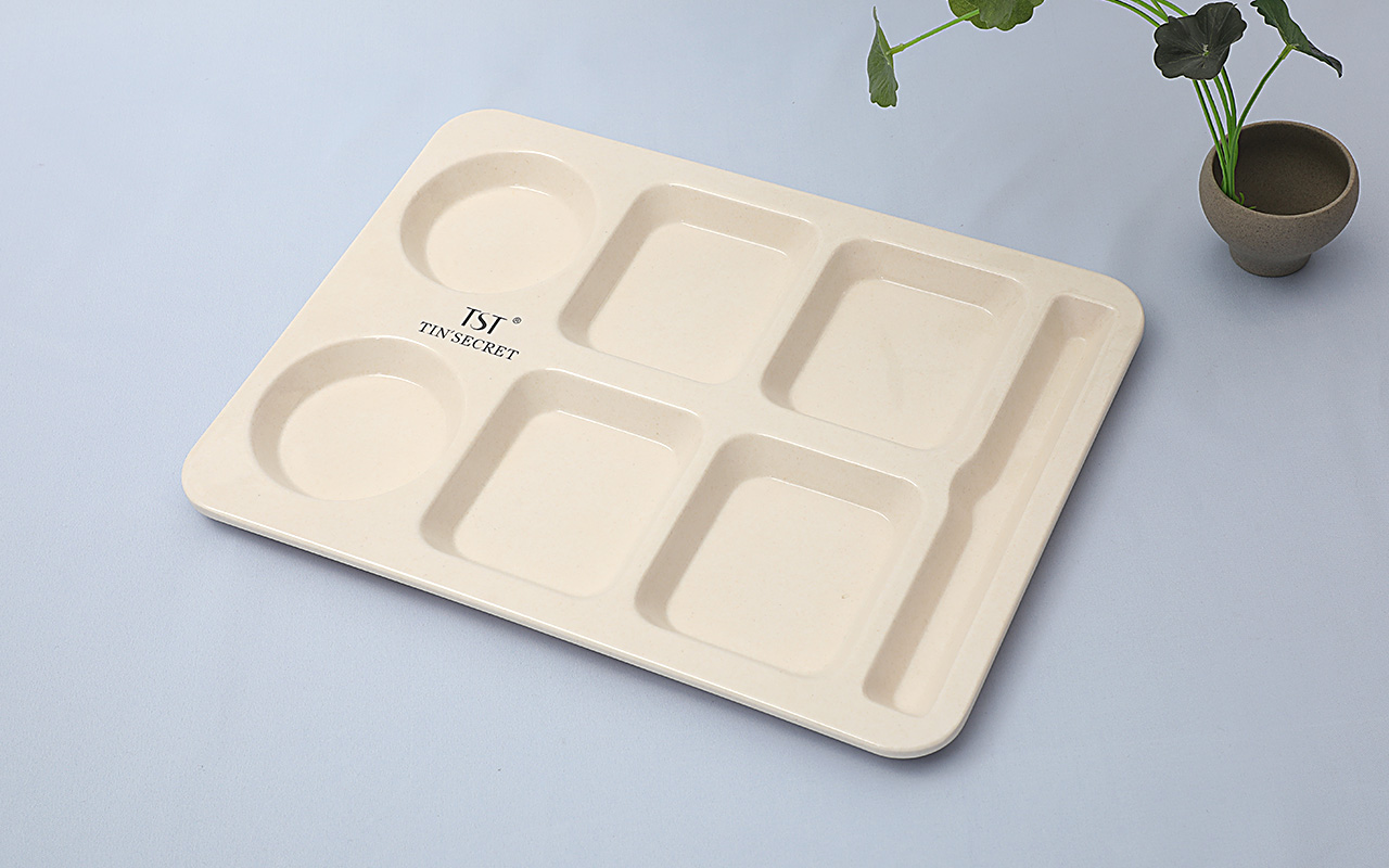 银离子餐具-分格餐盘