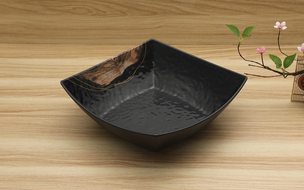 乐动注册餐具定制 四方碗